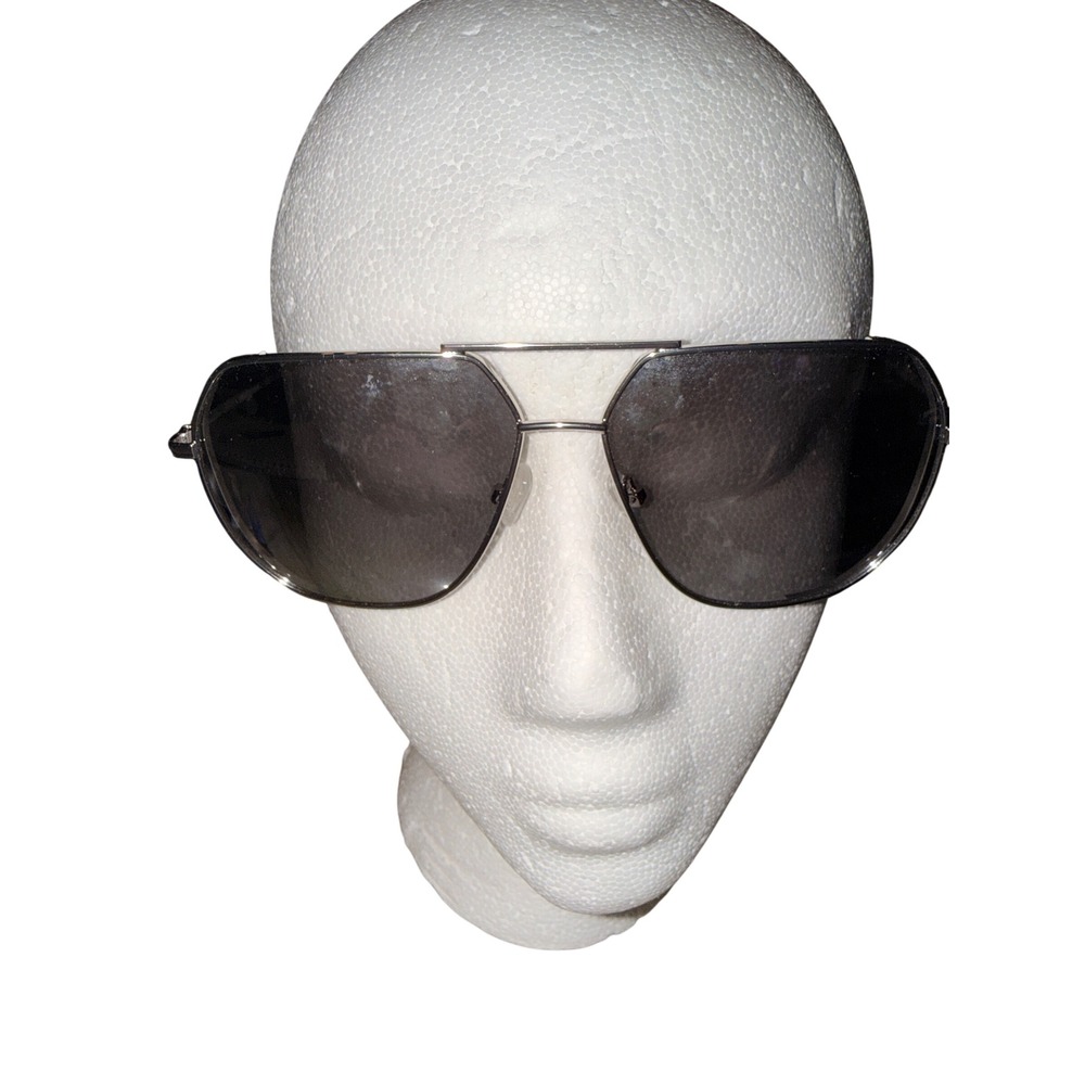 Skechers SE6150 10C Silver Aviator Sunglasses Mirrored Lens Downtown Retro 90s